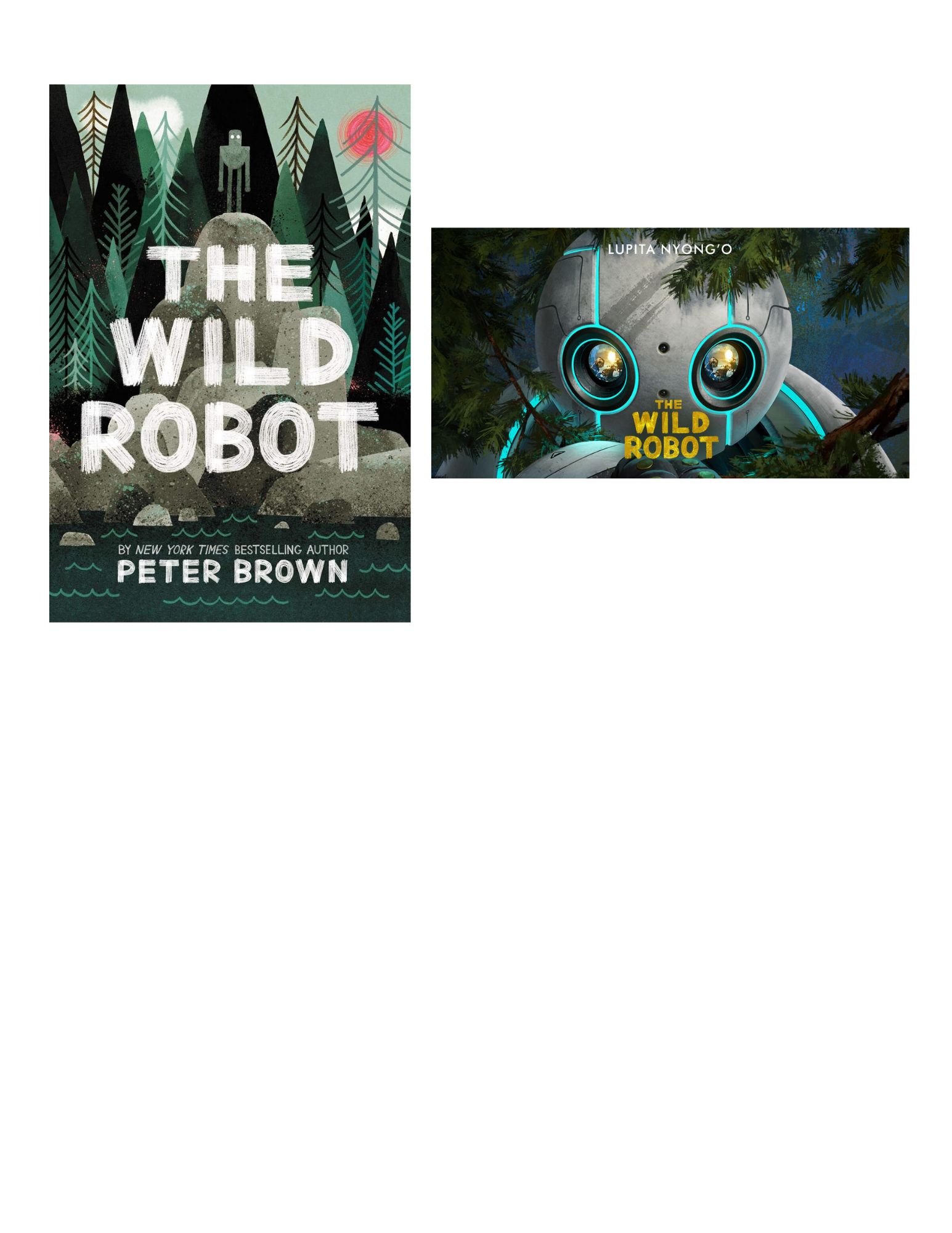 The Wild Robot book by Peter Brown & Movie release