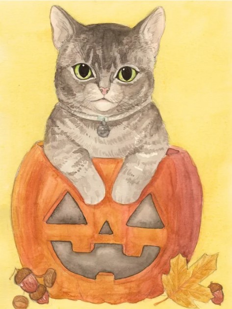 Pumpkin Kitty