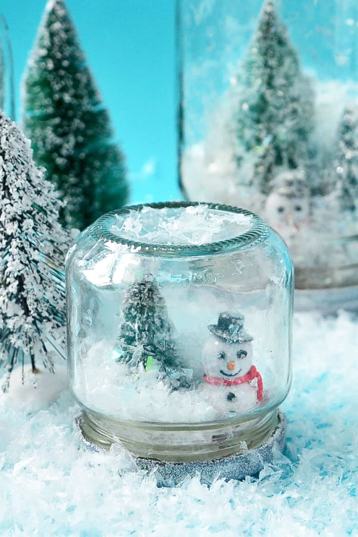 Waterless Snow Globe